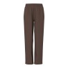 PIECES Chilli højtaljet straight sweatpants - Hot Fudge