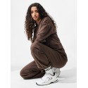PIECES Chilli højtaljet straight sweatpants - Hot Fudge