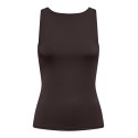 ONLY Lone S/L Vendbar Top - Chocolate Torte