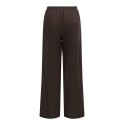 ONLY Isola pull up wide bukser - Coffee Bean