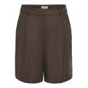 JDY Cille life shorts - Chocolate Brown