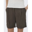 JDY Cille life shorts - Chocolate Brown