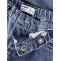 NAME IT Mini Bella barrel broderi jeans - Medium Blue Denim