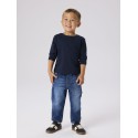 NAME IT Mini Ben tapered jeans - Dark Blue Denim