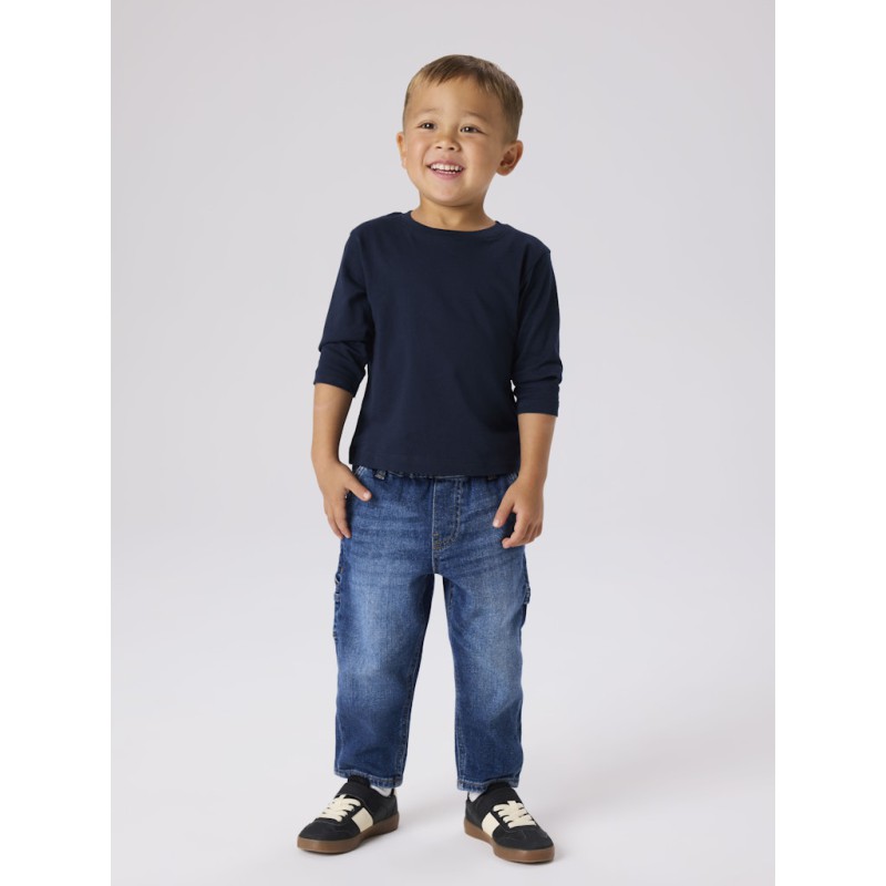 NAME IT Mini Ben tapered jeans - Dark Blue Denim