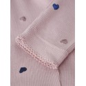 NAME IT BABY Nutti leggings - Burnished Lilac HEARTS