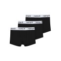 NAME IT KIDS Boxershorts 3-Pak - Black Bright w. white waistband