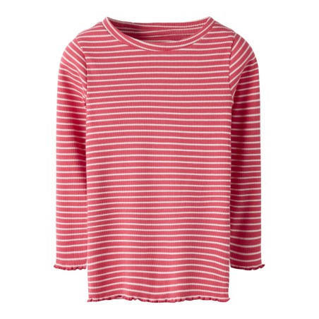 NAME IT MINI Dilla langærmet bluse - Paradise Pink