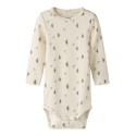 NAME IT BABY Fisher langærmet body - Peyote