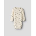 NAME IT BABY Fisher langærmet body - Peyote
