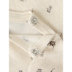 NAME IT BABY Fisher langærmet body - Peyote