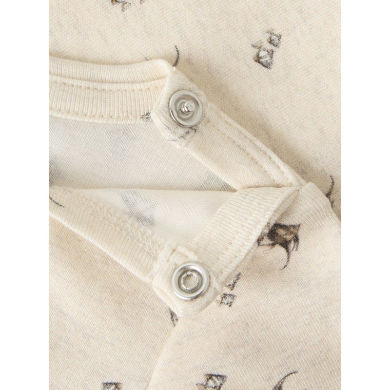 NAME IT BABY Fisher langærmet body - Peyote