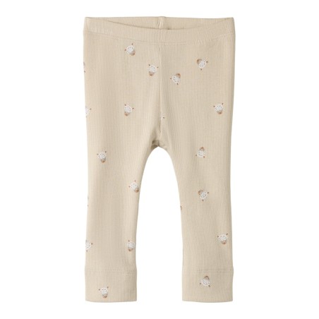NAME IT BABY Ferini x-slim leggings - Cement