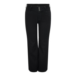 ONLY CARMAKOMA Anna hw wide denim jeans - Black