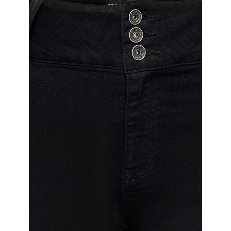 ONLY CARMAKOMA Anna hw wide denim jeans - Black
