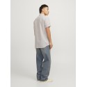 JACK & JONES Summer Hør S/S Skjorte - Crockery