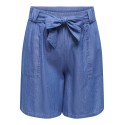 ONLY CARMAKOMA Nova Azure Talia shorts - Medium Blue Denim