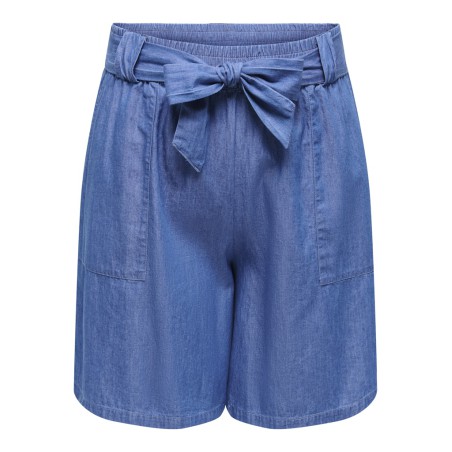 ONLY CARMAKOMA Nova Azure Talia shorts - Medium Blue Denim