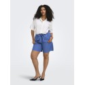 ONLY CARMAKOMA Nova Azure Talia shorts - Medium Blue Denim