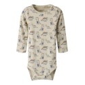 NAME IT BABY Fidius langærmet body - Peyote