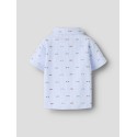 NAME IT MINI Frakkan kortærmet skjorte - Kentucky Blue
