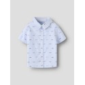 NAME IT MINI Frakkan kortærmet skjorte - Kentucky Blue