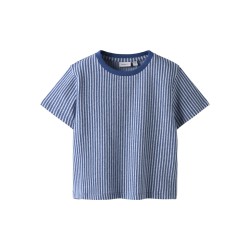 NAME IT MINI Hans kortærmet t-shirt - Nautical Blue