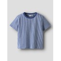 NAME IT MINI Hans kortærmet t-shirt - Nautical Blue