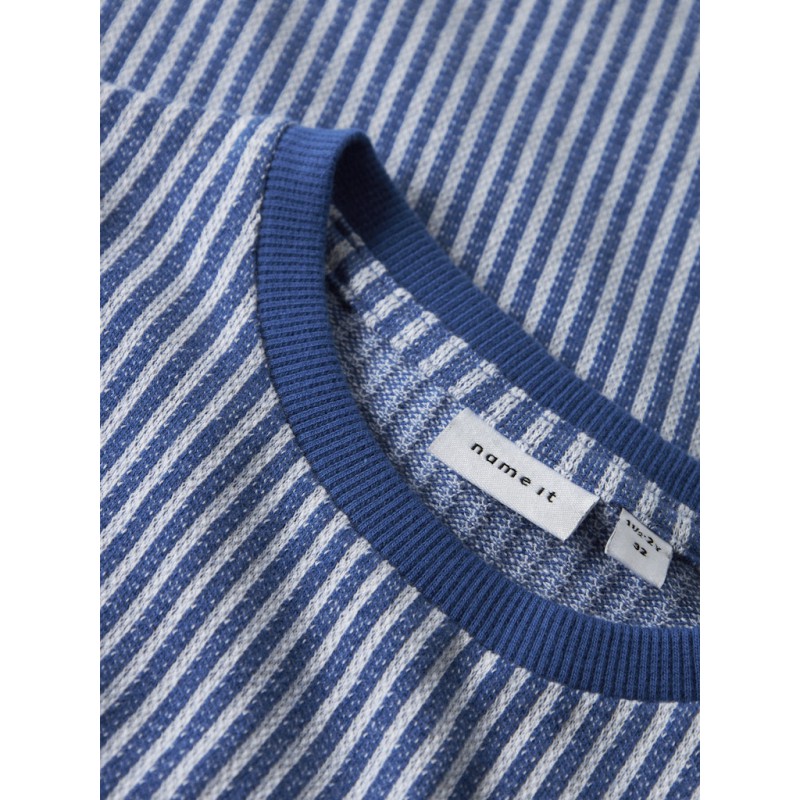 NAME IT MINI Hans kortærmet t-shirt - Nautical Blue