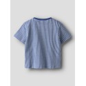 NAME IT MINI Hans kortærmet t-shirt - Nautical Blue