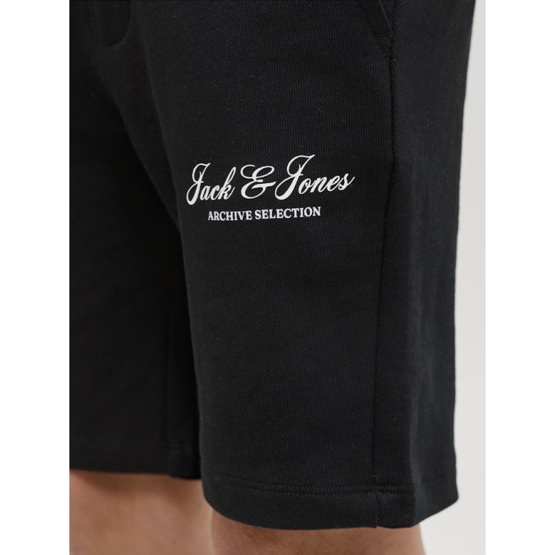 JACK & JONES JUNIOR Gordon archive sweat shorts - Sort