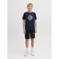 JACK & JONES JUNIOR Gordon archive sweat shorts - Black