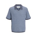 JACK & JONES JUNIOR Raiden kortærmet polo - Odyssey Gray