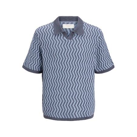 JACK & JONES JUNIOR Raiden kortærmet polo - Odyssey Gray