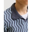 JACK & JONES JUNIOR Raiden kortærmet polo - Odyssey Gray