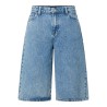 PIECES Sky MW denim shorts - Medium Blue Denim