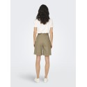 ONLY Rosalie højtaljet bermuda shorts - Amphora