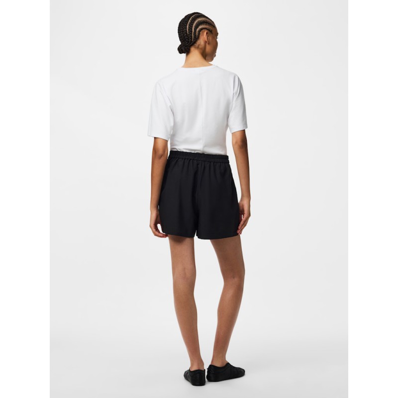PIECES Bosella højtaljet skort - Sort