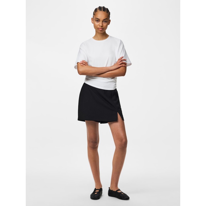 PIECES Bosella højtaljet skort - Sort
