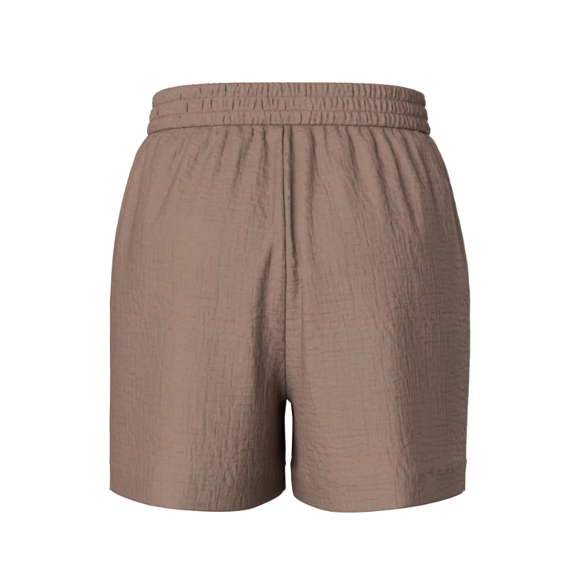 PIECES Sastina HW shorts - Coffee Quartz