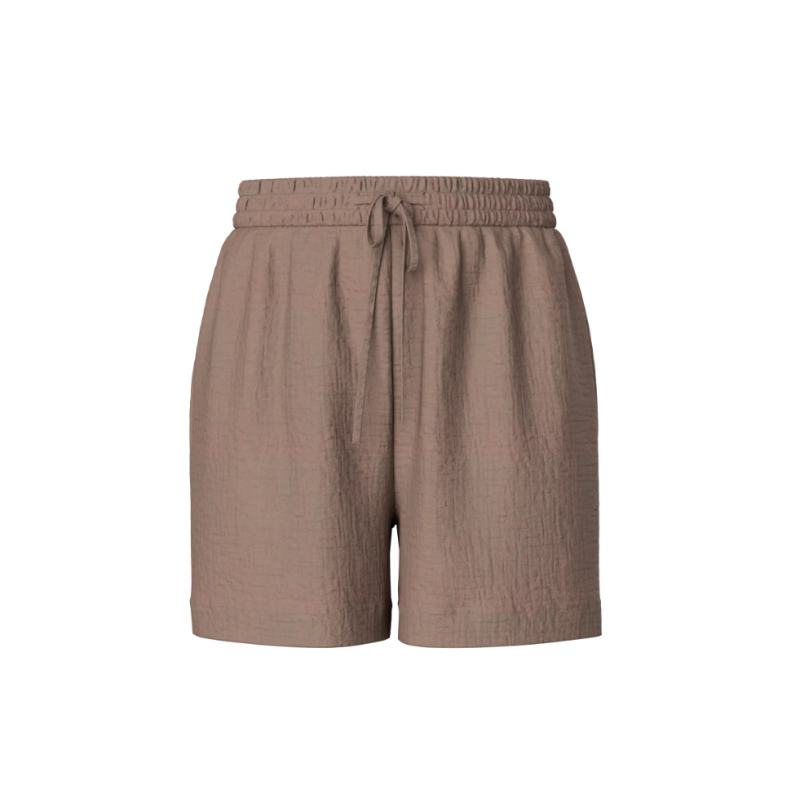 PIECES Sastina HW shorts - Coffee Quartz