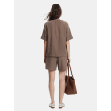 PIECES Sastina HW shorts - Coffee Quartz