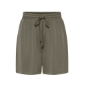 PIECES Anora HW shorts - Dusty Olive