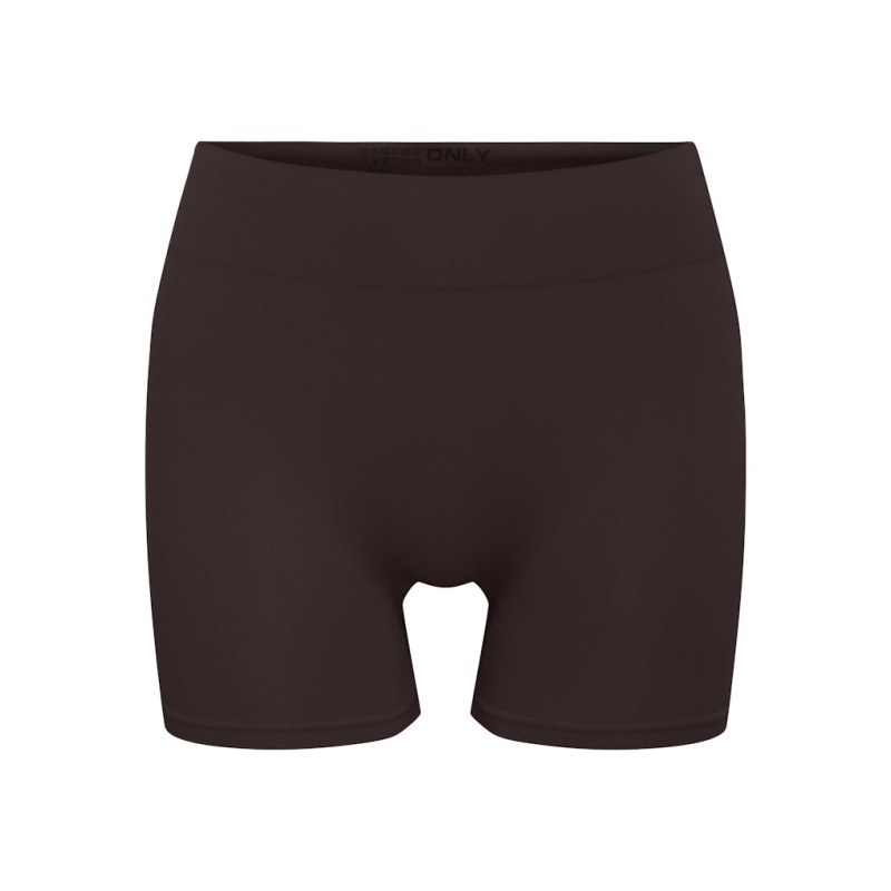 ONLY Vicky seamless mini shorts - Black Coffee