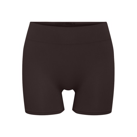 ONLY Vicky seamless mini shorts - Black Coffee