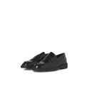 JACK & JONES Dax læder loafers - sort