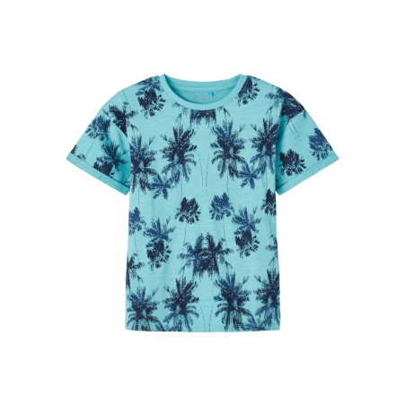 NAME IT Kids Valther kortærmet t-shirt - Aqua