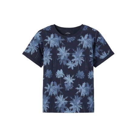 NAME IT Kids Valther kortærmet t-shirt - Dark Sapphire