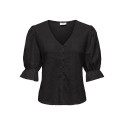 JDY Jakobe 2/4 blonde top - Sort