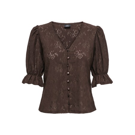 JDY Jakobe 2/4 blonde top - Coffee Bean